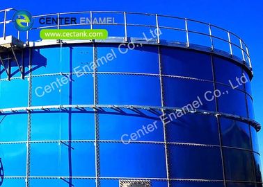 Thủy tinh hợp nhất với thép Bolted Biogas Storage Tank With UV Resistant Coating