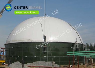 Kính đúc vào thép Bolted Industrial Wastewater Storage Tanks Độ bền cao