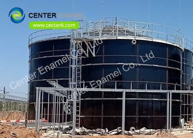 Các bể lưu trữ xử lý nước thải lớn thủy tinh hợp nhất với thép và vật liệu thép không gỉ