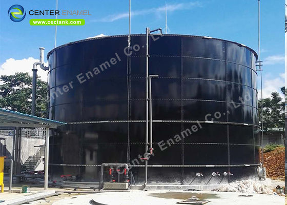 Các bể lưu trữ nước thải công nghiệp bằng thép cọc cho nhà máy xử lý nước thải hóa học