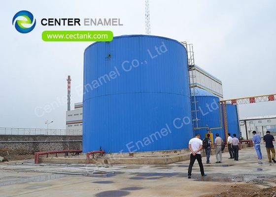 Kính hợp nhất với thép Porcelain Enamel Tank nước lửa để lưu trữ nước
