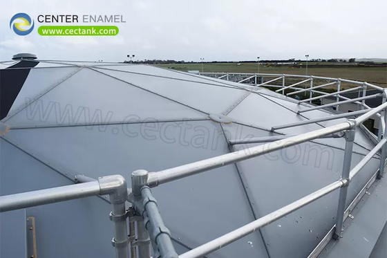 Mái mái hố nhôm chống ăn mòn cho các cơ sở cung cấp nước và xử lý nước thải