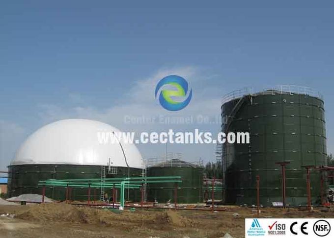 100000 / 100K Gallon Biogas Storage Tank, Nhiệt độ thấp Anaerobic Digestion 0