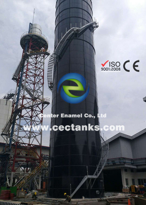 Lưu trữ silo thép chống ăn mòn với AWWA D103 tiêu chuẩn / thùng chứa hạt 0